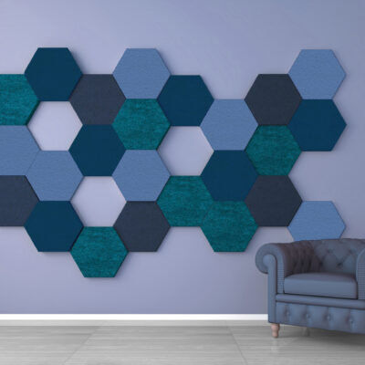 Panneau acoustique Echo - Hexagone