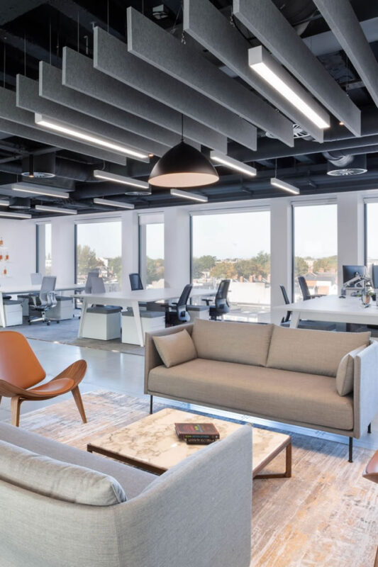 Acoustic Ceiling baffles