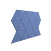 Alpha Panel Tile Triangle - Soft Blue