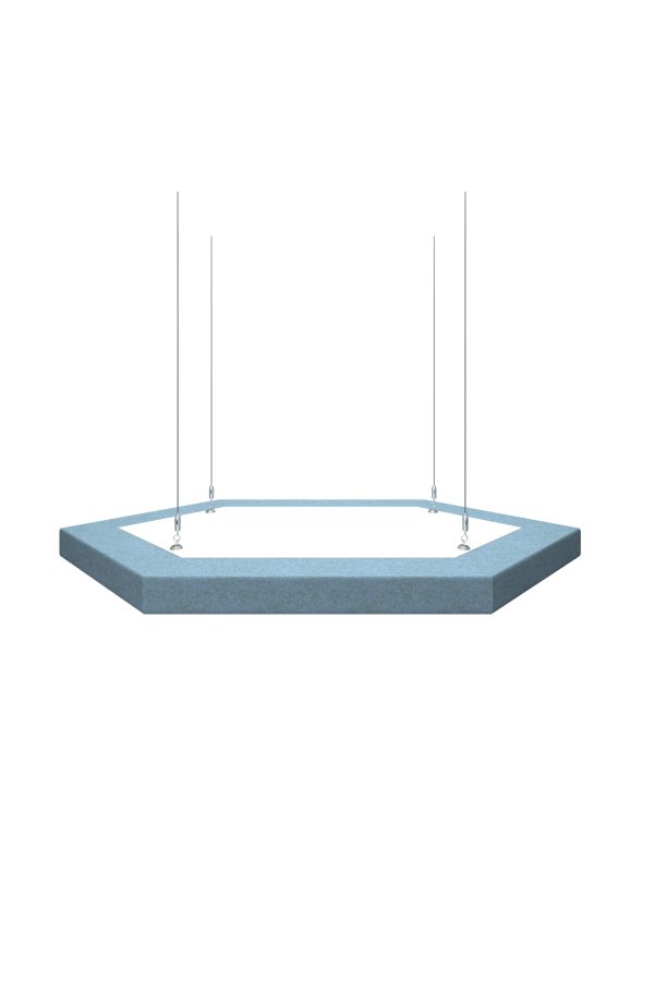 Radeaux acoustiques Ambiance Hexagone 40mm